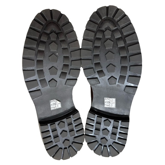 Vintage R&R Classic Brown Leather Lace-Up Walking Shoes – Men's Size 10 NWOT - Picture 10 of 10